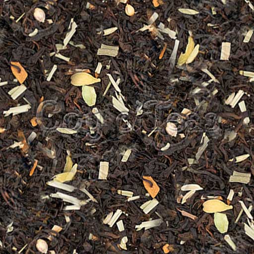 coyoteas store Indian Spiced Chai tea flavored black premium gourmet tea from Coy o'Teas. Image©2023 A.M. Coy.