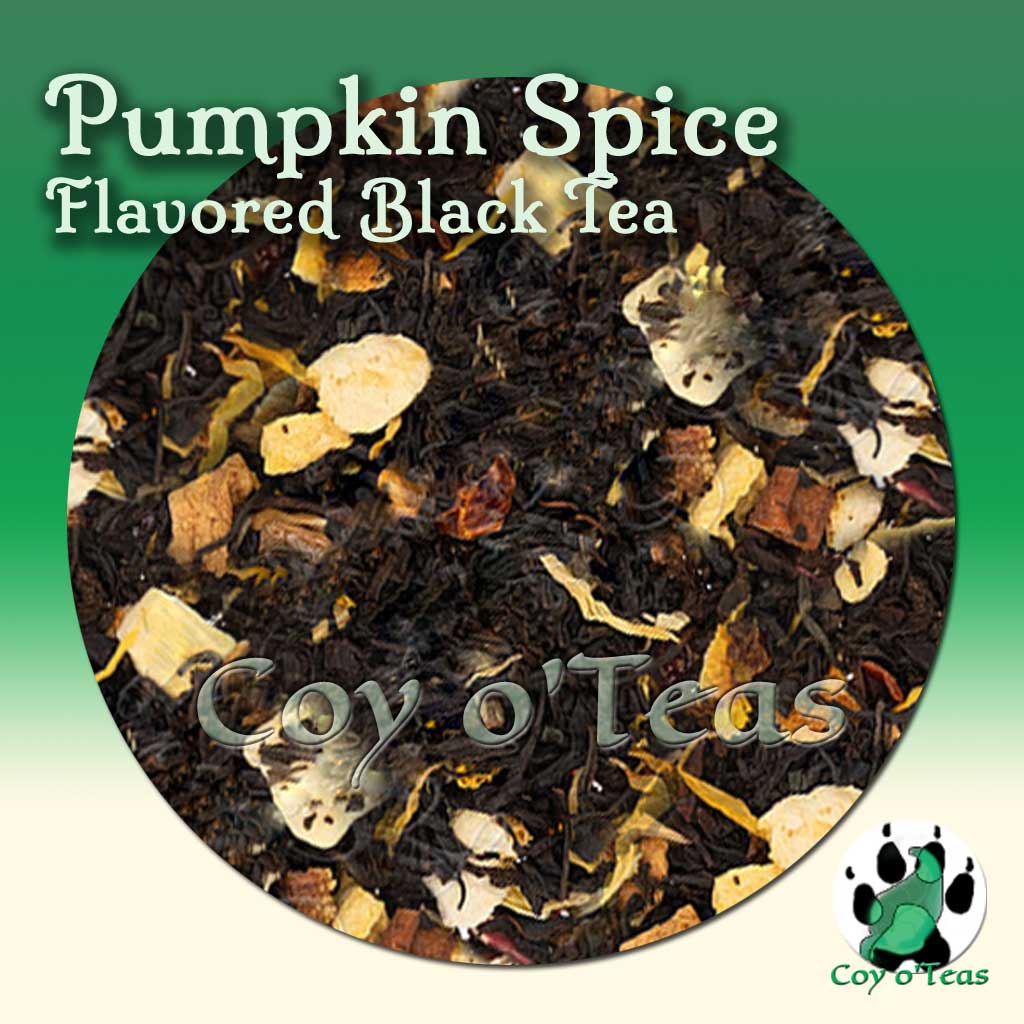 Pumpkin Spice tea – flavored black loose tea