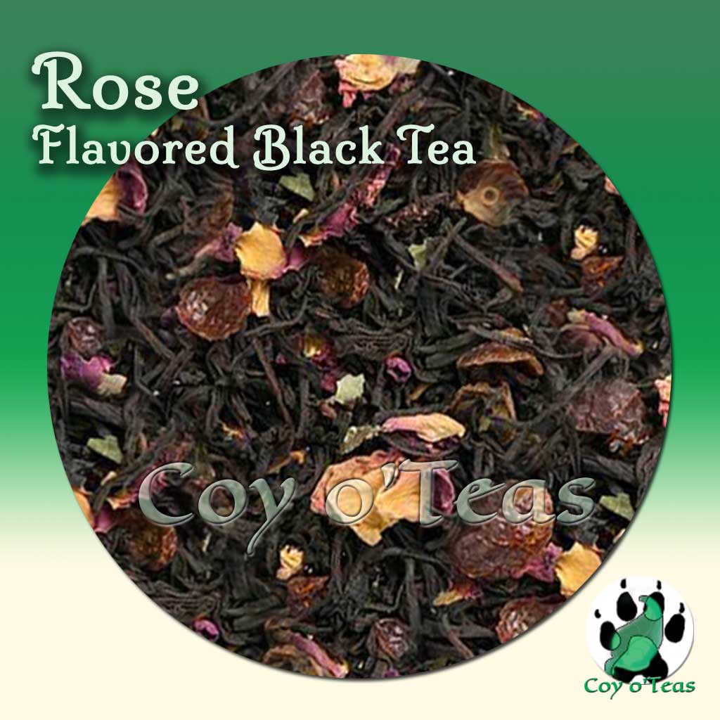 Rose tea from Coyoteas